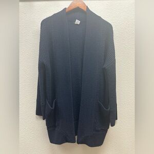 New J Crew Navy Sweater Cardigan